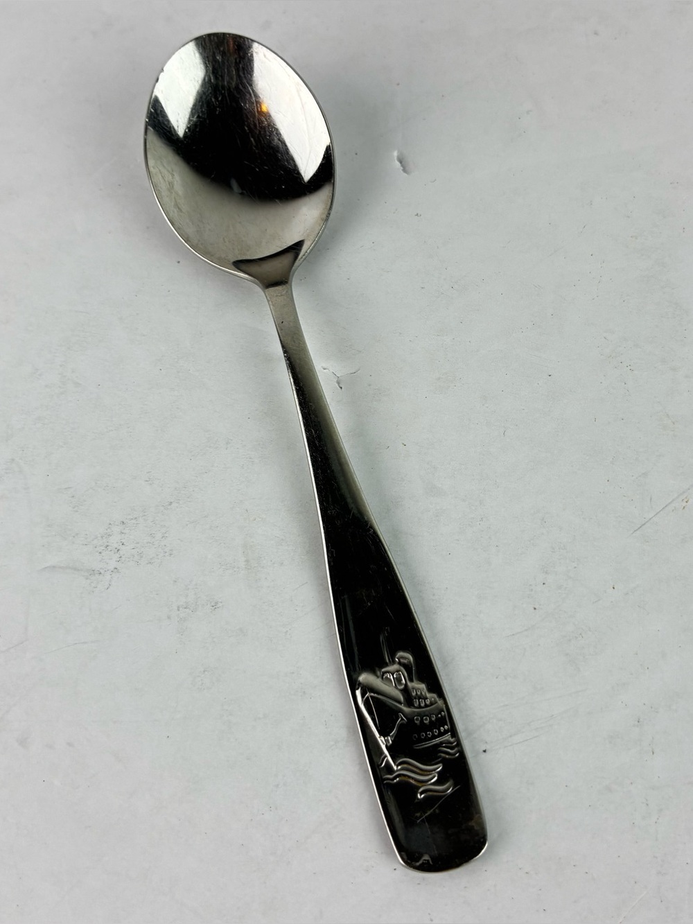 WMF Cromorgan Germany Vintage 1960’s Children’s Travel Oceanliner Spoon